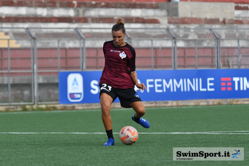 Serie A calcio femminile - Sampdoria Pomigliano 2-1: decidono Spinelli e Rincon