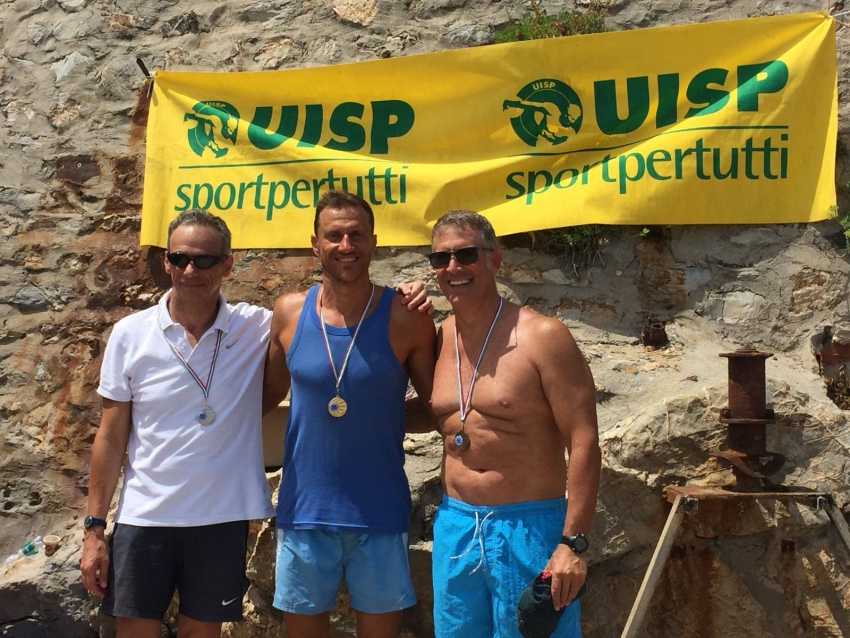 Campionati Italiani di Nuoto di Fondo Uisp - Dominio di Dino Schorn e Daniela Calvino