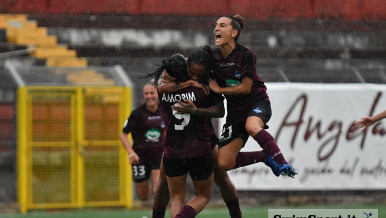 Serie A calcio femminile – Pomigliano beffato, il Como pareggia ad un minuto dalla fine.